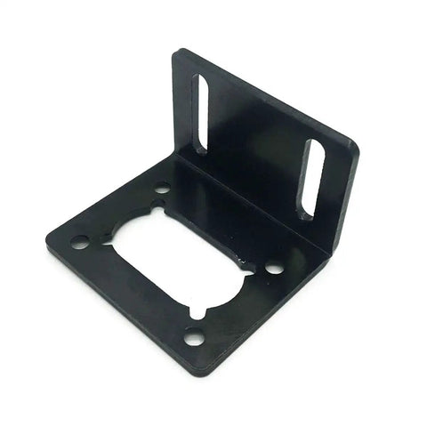 Mini Mounting Bracket For A58 Worm Gear DC Motor With 8mm Shaft, 12V Or 24V DC, Compact Motor Body 31x57mm And Gearbox 58x40x35mm