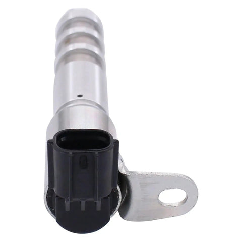 Close-up of a 4 Piece Engine Intake And Exhaust Camshaft Position Actuator Solenoid Kit With Variable Timing VVT Oil Control Valve for GM cars.