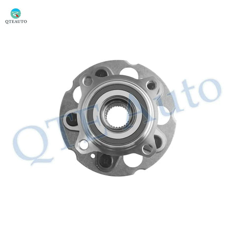 Front view of Set Of 2 Plug N Play Rear Wheel Hub Bearing Assemblies Replacement For Honda CRV 2007 2011 L4 2.4L And Acura RDX