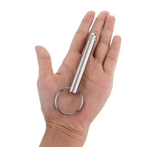 Set Of 2 Large Quick Release Pins With 316 Stainless Steel For Bimini Tops And Boat Tops Three Eighths Inch Diameter Usable Length Two