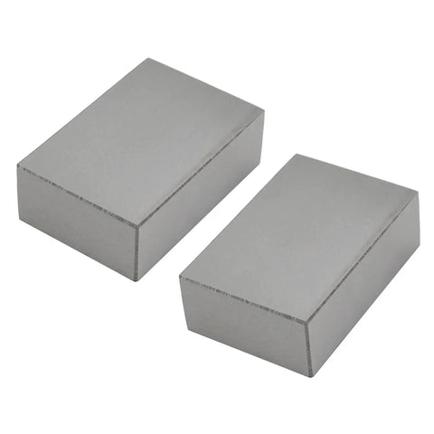 Pro Grade Machinist Setup Blocks No Holes Set 1-2-3 And 2-4-6 With 11 Holes And 23 Holes Options,.0002 Inch Accuracy, Heat Treated
