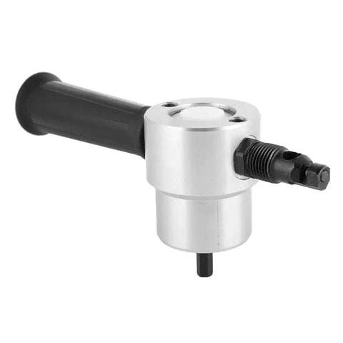 Double Head Metal Nibbler Drill Attachment For Electric And Pneumatic Tools, 160A Cutter Lets You Smash Through Metal Plates With Precision