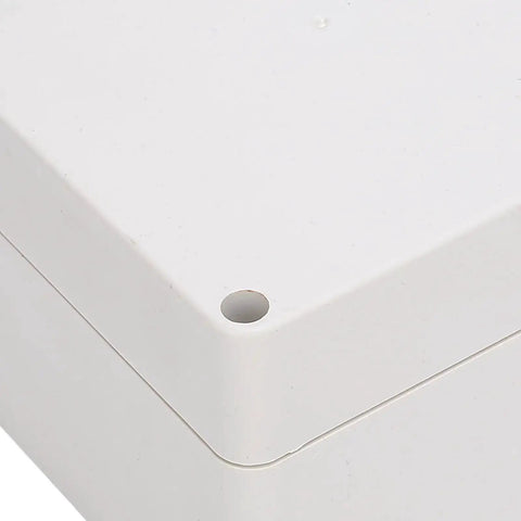 Close-up of corner detail on Rugged IP65 Waterproof ABS Electronics Enclosure For Outdoor Junction Box