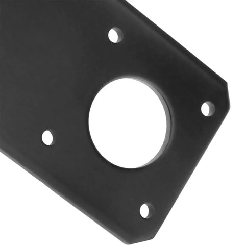 Heavy Duty Black 100x50mm Motor Mounting Bracket For NEMA 17 Stepper Motors Steel Plate Fixed Bracket Ideal For CNC Machines DIY 3D Printers