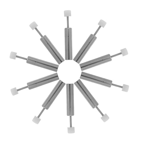 10 Pcs Soft Close Cabinet Dampers Kit For Quiet Smooth No Slam Closing Hydraulic Silent Buffer for kitchen and furniture