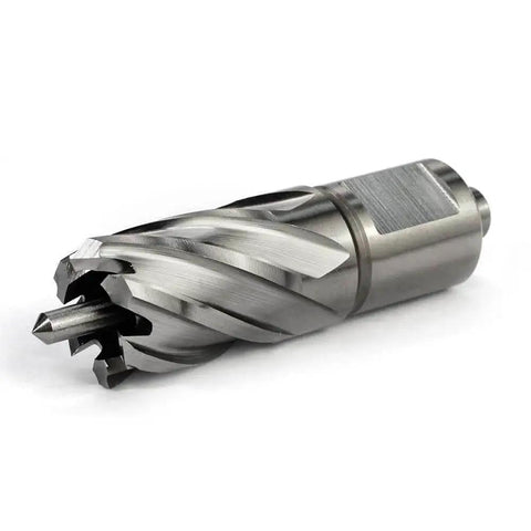 Ultra Fast Thirteen Sixteenth Inch Annular Cutter For Magnetic Drill Press With One Inch Cutting Depth And Three Quarter Inch Weldon Shank