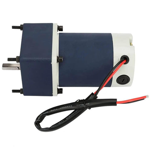 Beefy 24V 60W Metal Gear DC Gear Motor With Adjustable Speed 210 RPM Output Reduction 10 To 1 Linear Motion Actuator side view