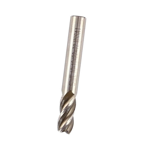 End Mill Set For CNC Milling With High Speed HSS 4 Flutes Straight Shank Cutter 4mm 6mm 8mm 10mm 12mm Diameters