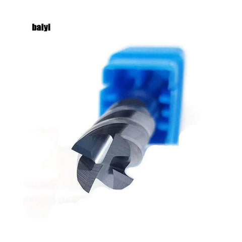 Half Inch Carbide Square End Mill With Four Flute Design And AlTiN Coating For High Performance Cutting HRC 45