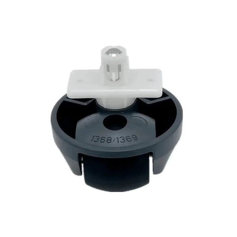 Omni Directional Drive Wheels For Roborock Q Revo S8 Pro Ultra S8 MaxV S8 Front Black Replacement Grippy Caster close-up view