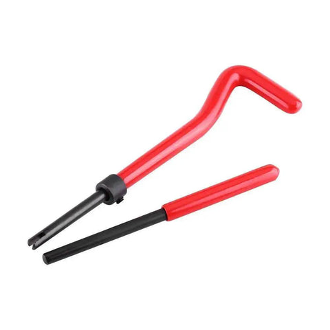 Gearhead Grade 25 Piece M8 x 1.0mm Thread Repair Kit with red handle hand tools for car repairs and general maintenance.