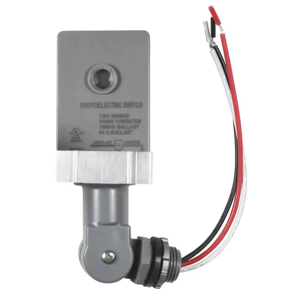 Thermal Type Photocell Light Sensor With Stem And Swiv...