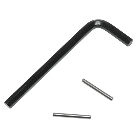 Spring Hinge Tension Pin Replacement Kit With 40 Stainless Steel Shelf Pins And 2 Hex Wrenches For Automatic Closing Of Garage Door Hinges Maxmoral Bundle featuring hex wrench and pins