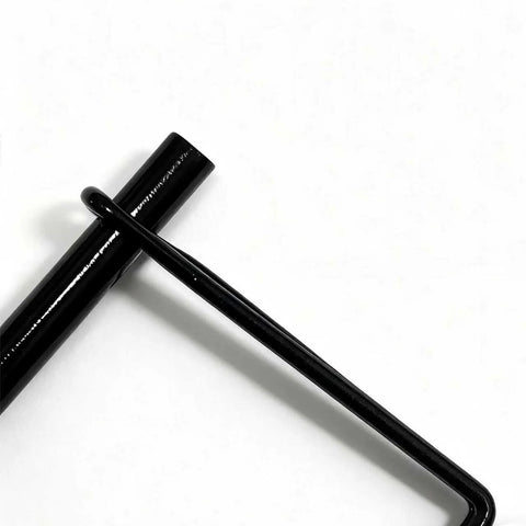 Close-up of Four Pack Heavy Duty Trailer Hitch Pin One Quarter Inch By Four Inch Black Zinc Coated Carbon Steel Coupler Lock Pin Quick Release Tow Pin Built Tough For Secure Towing Durable Hitch Hardware For Trailer And Truck showing zinc-coated finish.