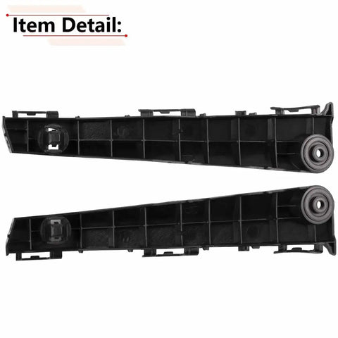 Front Bumper Bracket For Toyota Camry 2012 2013 2014 Left Right 52536-06120 plastic support brackets, side view