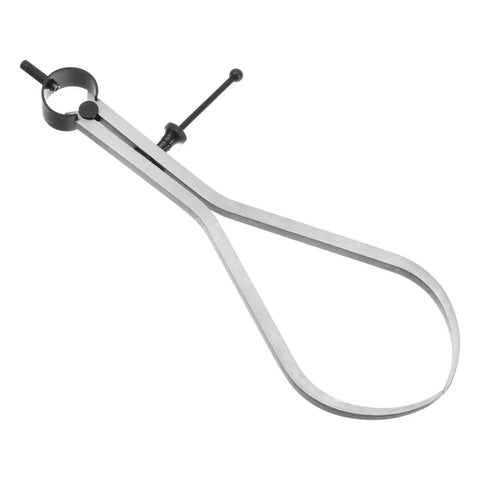 Spring Joint Outside Caliper For Wood Turning Lathe Work With 10 Inch Capacity 250mm Solid Nut Forged Stainless Iron Durable