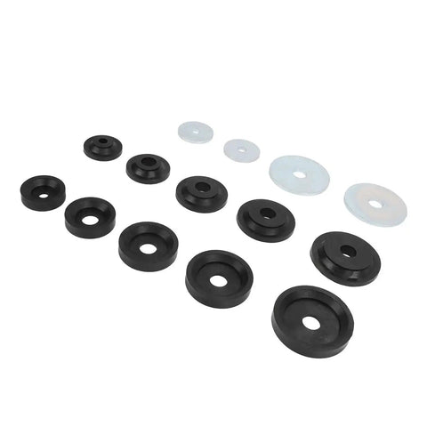 Heavy Duty Sheet Metal Hole Dimple Die Set With Backing Discs For Hydraulic Punch Driver, 3D Printed Tools for Metal Panels