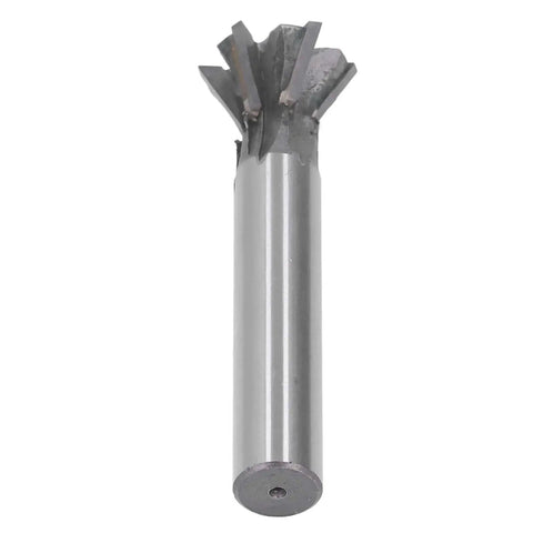 60 Degree Dovetail Cutter With 6 Flutes Carbide End Mill, Straight Shank, 30mm And 1.2in Slotting Milling Cutter For Metalworking Pros