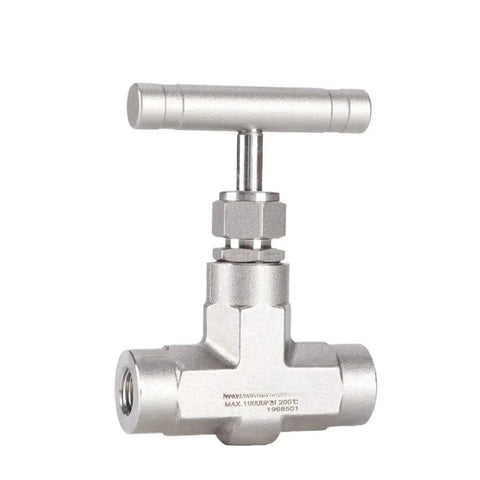 Ultra High Pressure Stainless Steel Needle Valve 316 Forged Needle Globe Valve 10000 Psi Panel Mount Solenoid Valve