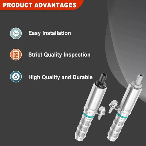 Plug-And-Play Intake And Exhaust Camshaft Position Actuator Solenoid Kit For Chevy Malibu Impala Regal Canyon 2.0L 2.5L 2013-2017
