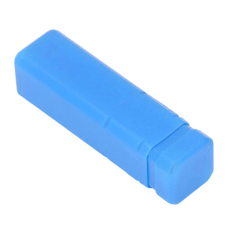 Blue plastic case for 60 Degree Dovetail Cutter With 6 Flutes Carbide End Mill, Straight Shank, 30mm And 1.2in Slotting Milling Cutter