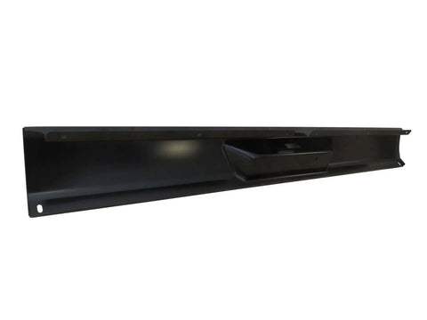 86.5 To 97 Nissan Hardbody D21 Steel Roll Pan With License Plate Box And LED Light 18 Gauge Weld On Installation rear view