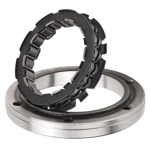 Starter Clutch Bearing 70140471A Direct Replacement For Select Motorcycle Models Including 1100 V4 S Anniversario 916 Corse SP Speciale One Way Engagement For Quick Easy Crank And Smooth Start, showing metal circular design