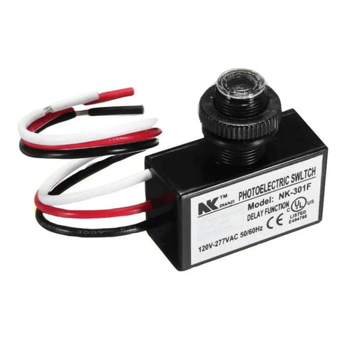 Three Pack Photoelectric Switch Dusk To Dawn Light Sensor with AC 120 to 277V Auto On Off for indoor outdoor lighting