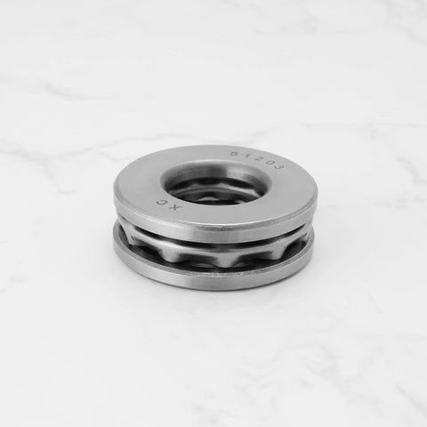 YINETTECH 51203 thrust ball bearing with washers, 17mm bore, 35mm OD, 12mm thick, plane axial auto part