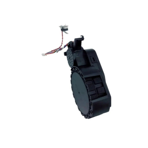 Left And Right Drive Wheel Replacement Kit For Xiaomi Mop B101CN Omni 1S side view showing anti-slip wheel and wiring