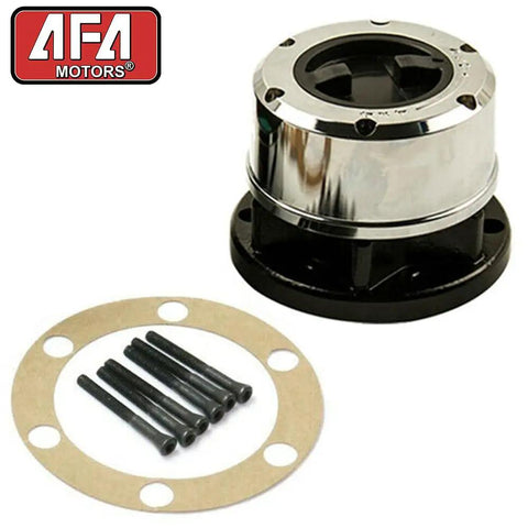 Front Manual Wheel Locking Hub Aluminum Alloy Dial For Nissan D21 Frontier Pathfinder Titan Xterra 28 Splines