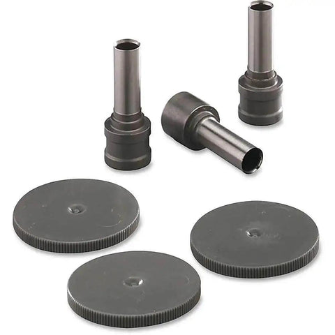 Replacement Punch Kit for Heavy Duty Two-Hole Punch 9/32-Inch, includes two punch heads and four discs, silver, fits 62100 model.