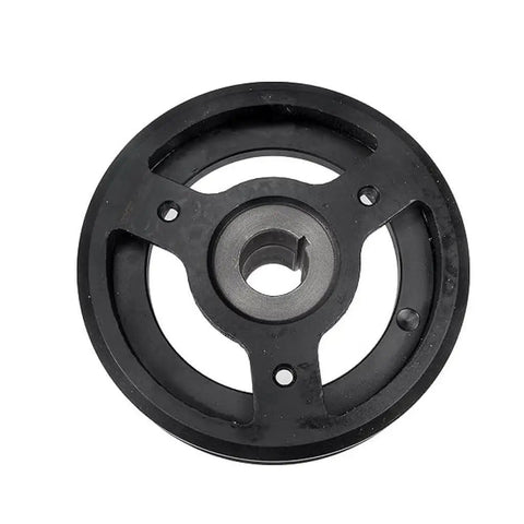 Pontiac G6 Harmonic Balancer Replacement For 2009 2010 Black Serpentine Drive Belt With Keyway 55.5mm Depth Fits OEM 12595291 12623797