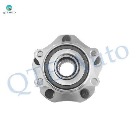 Front view of Pair Of Front Wheel Hub Bearing Assemblies Replacement For 2017 2022 Nissan Rogue Sport, Ready To Roll Front Hub Bearings Kit For L4 2.0L Engines, OE Quality, Easy Install, Durable Ride, Long Lasting Performance.