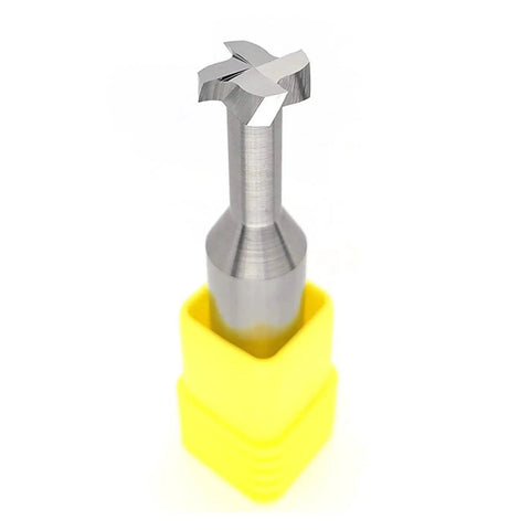 Hard Wearing Tungsten Steel Alloy T Slot Milling Cutter For Precision Milling And Machining Aluminum Copper And Wood With A Special Groove Type 12 By 2.0H By 6D By 18S By 60L 1 Piece