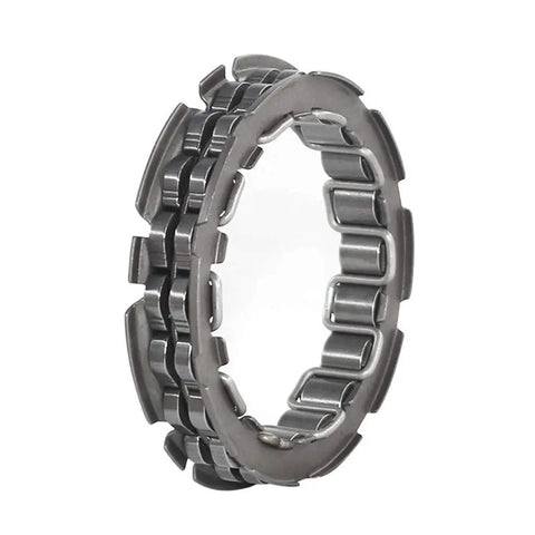 Starter Clutch One Way Bearing For Hyosung TE450S And TE450 Rapier Beefy Stainless Steel 20 Bead Assembly side view