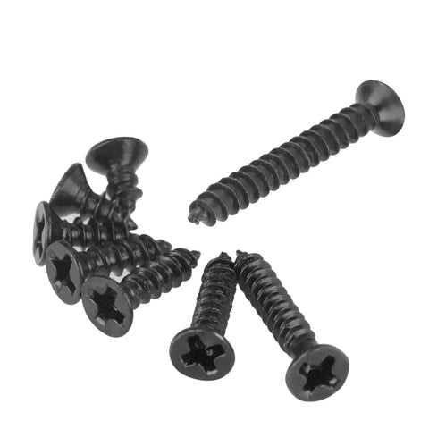 800 Piece M2 Self Tapping Screws Set In High Hardness Carbon Steel Flat Head For Wood Electronics