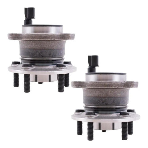 Double view of Beefy Rear Hub And Bearing Assembly For Ford Escape 2013 2019 FWD Without Park Assist Left Or Right Fits 2013 2018 Ford C Max And 2015 2018 Lincoln MKC Premium Aftermarket Replacement CV6Z1104F.