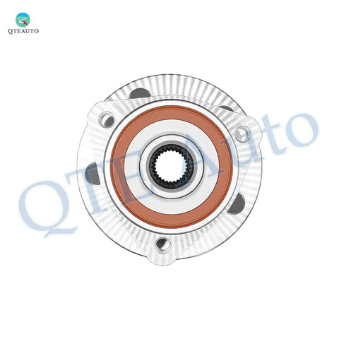 Top view of Set Of 2 Front Wheel Hub Bearing Assemblies Replacement For 1999 To 2004 Jeep Grand Cherokee With 4.0L I6 Or 4.7L V8 Engine