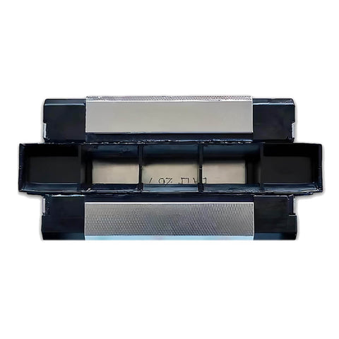 Compact linear slide unit and bearing block, single piece R205E21320 R205E21324 R205E21420 R205E21424 R205E29320 R205E29324 R205E29420 R205E29424 Rexroth, top view