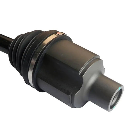Close-up of CV Axle Assembly Front Right For 2008 To 2020 Dodge Grand Caravan With Premium Materials, Durable Neoprene Boot