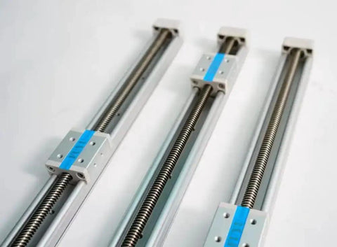 Mini Linear Rail Guide System For DIY CNC Sliders With 200mm Stroke Ladder Type Screw Linear Actuator Nema 11 Stepper Motor