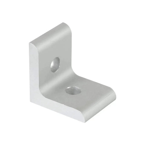 10 Pack 1515 Series Aluminum Inside Corner L Bracket Connector For Extruded Aluminum 2 Hole 1.5 Inch By 1.5 Inch By 1.31 Inch Body