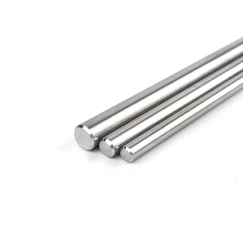 Stainless Steel Round Rods Dowel Pin Kit For DIYers And Crafting 10 Pcs In 5x100mm 6x120mm And 8x150mm Sizes, rust resistant, heavy duty view