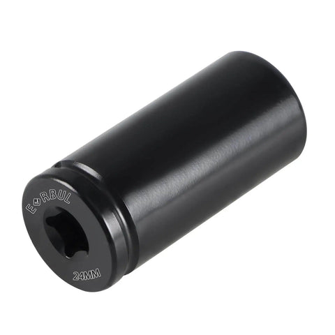 24mm Harmonic Balancer Socket One Half Inch Drive Heavy Duty Deep Well 6 Point Impact Socket for crank bolt removal GM LS engines