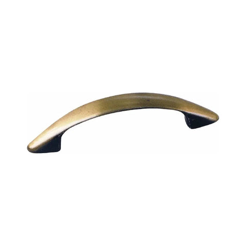 3 Inch Modern Standards Cabinet Hardware Pull in Antique Brass with Mounting Hardware Included for Easy Cabinet Upgrades in Kitchen and Bath