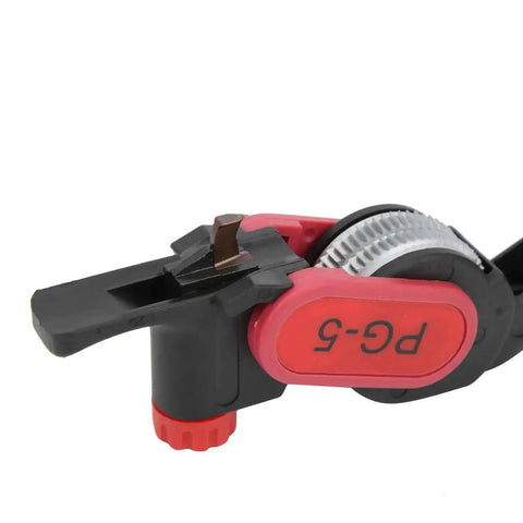 Manual Cable Stripper And Longitudinal Slitter With Adjustable Cutting Depth Up To 5mm And Replaceable Blades in close-up view