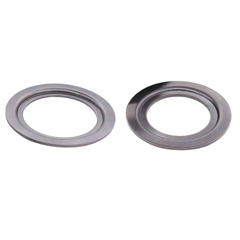 Flat-lay view of two gray rubber seals for clutch slave cylinder release bearing, Focus 2012–2014