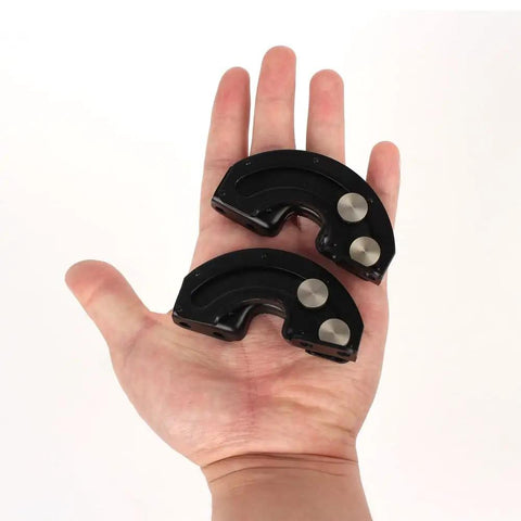 Hidden 90 Degree Cabinet Door Hinges For Industrial Equipment Cabinets 2 Pack Black Carbon Steel Durable Hinges Handheld