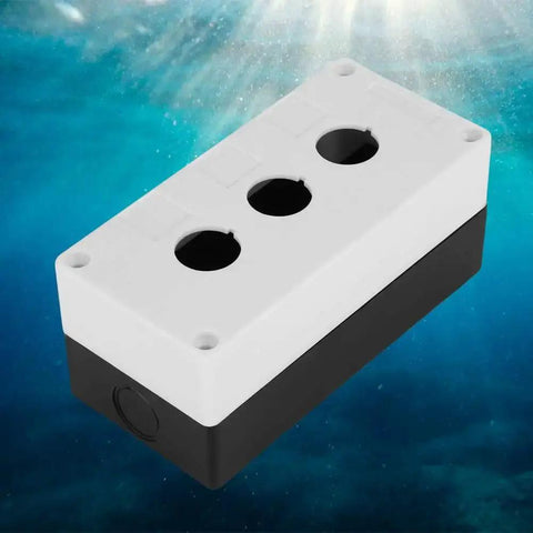Rugged Outdoor Wall Mount Control Panel Enclosure With Flame Retardant ABS Construction Sealing Rubber Strip Dust Proof Anti Aging Protection Weatherproof Box For Signal Indicators Safe Durable Electrical Box